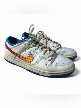 Men’s Nike Dunk Low Pop Art Harlem Globetrotters Size 12 No Box